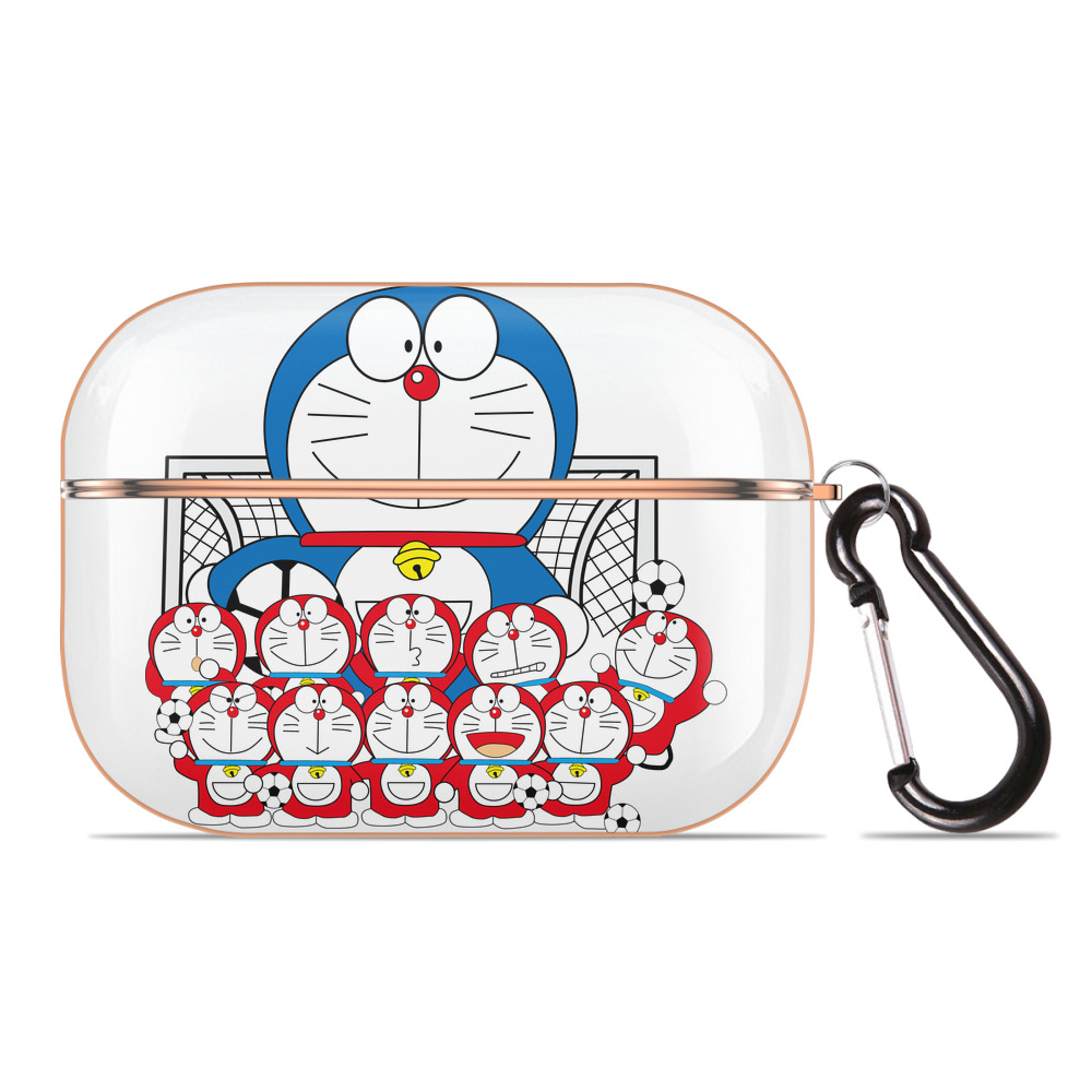 （画像用） ドラえもん Doraemon 【AirPods Pro用】ハードシェル保護ケース｜耐衝撃・防指紋・カラビナ付き商品仕様