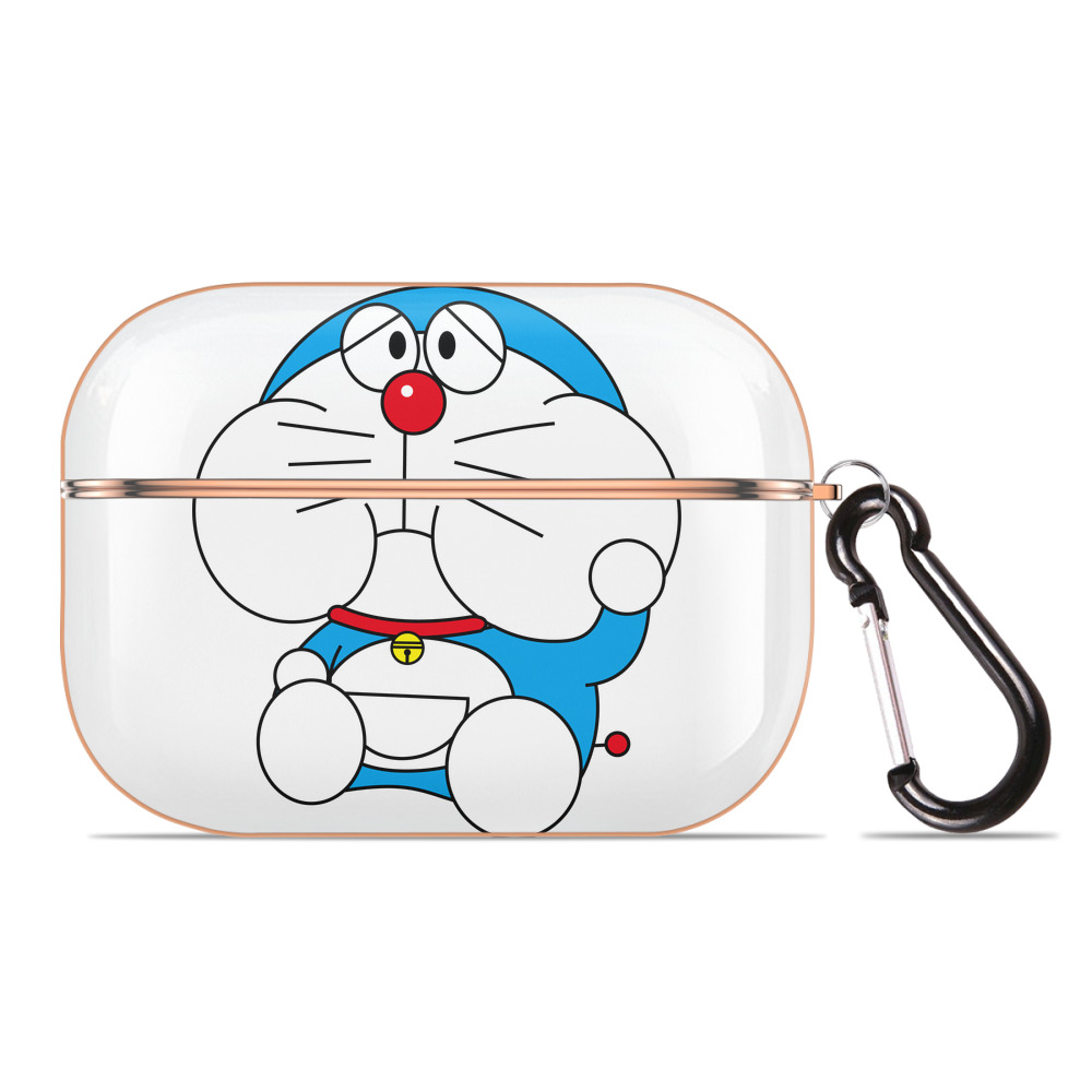 （画像用） ドラえもん Doraemon 【AirPods Pro用】ハードシェル保護ケース｜耐衝撃・防指紋・カラビナ付き商品仕様