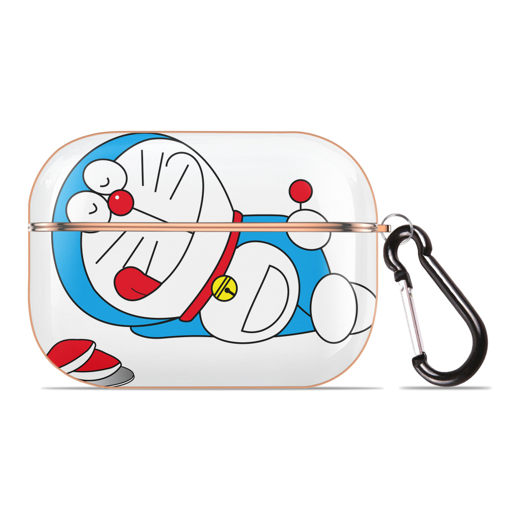 （画像用） ドラえもん Doraemon 【AirPods Pro用】ハードシェル保護ケース｜耐衝撃・防指紋・カラビナ付き商品仕様