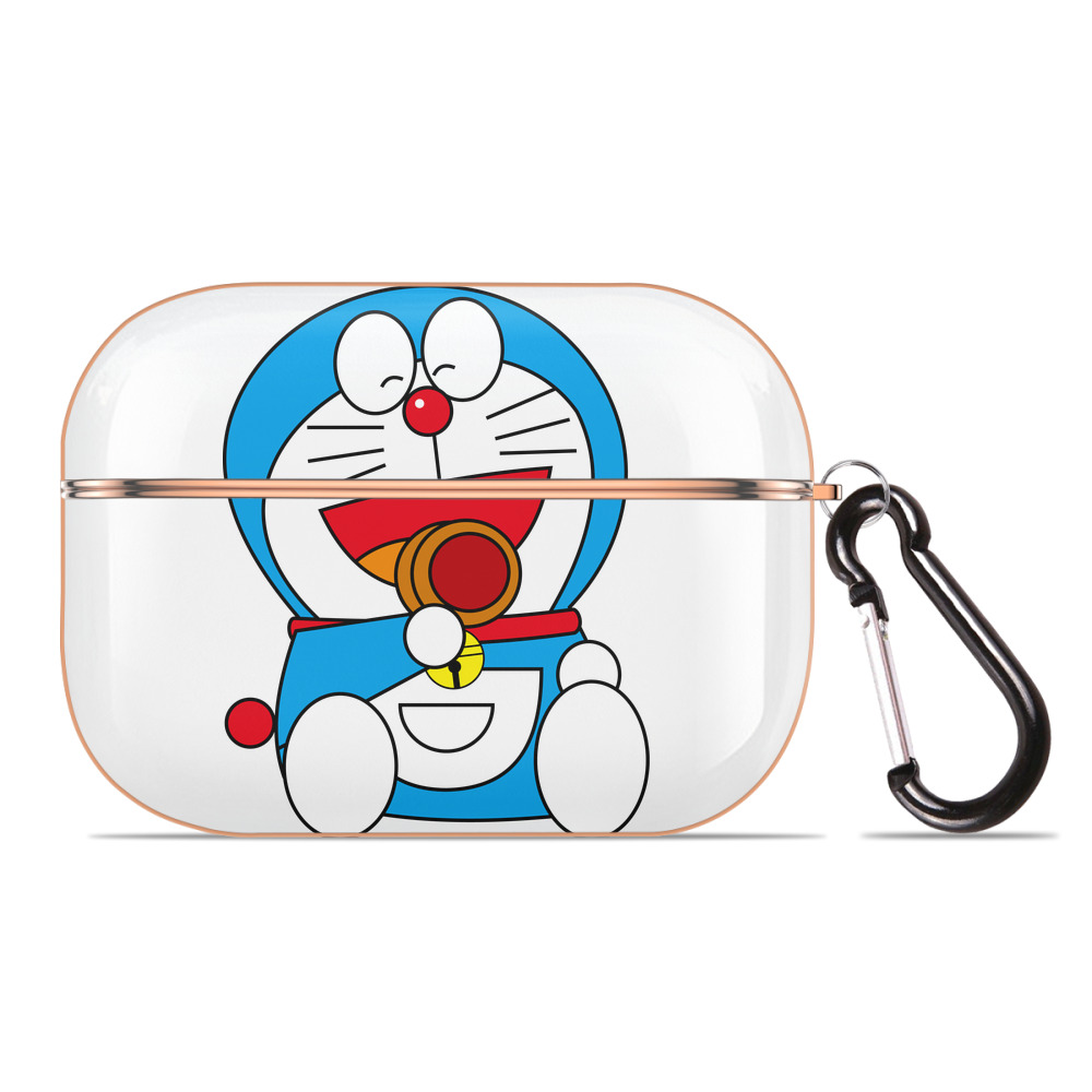 （画像用） ドラえもん Doraemon 【AirPods Pro用】ハードシェル保護ケース｜耐衝撃・防指紋・カラビナ付き商品仕様
