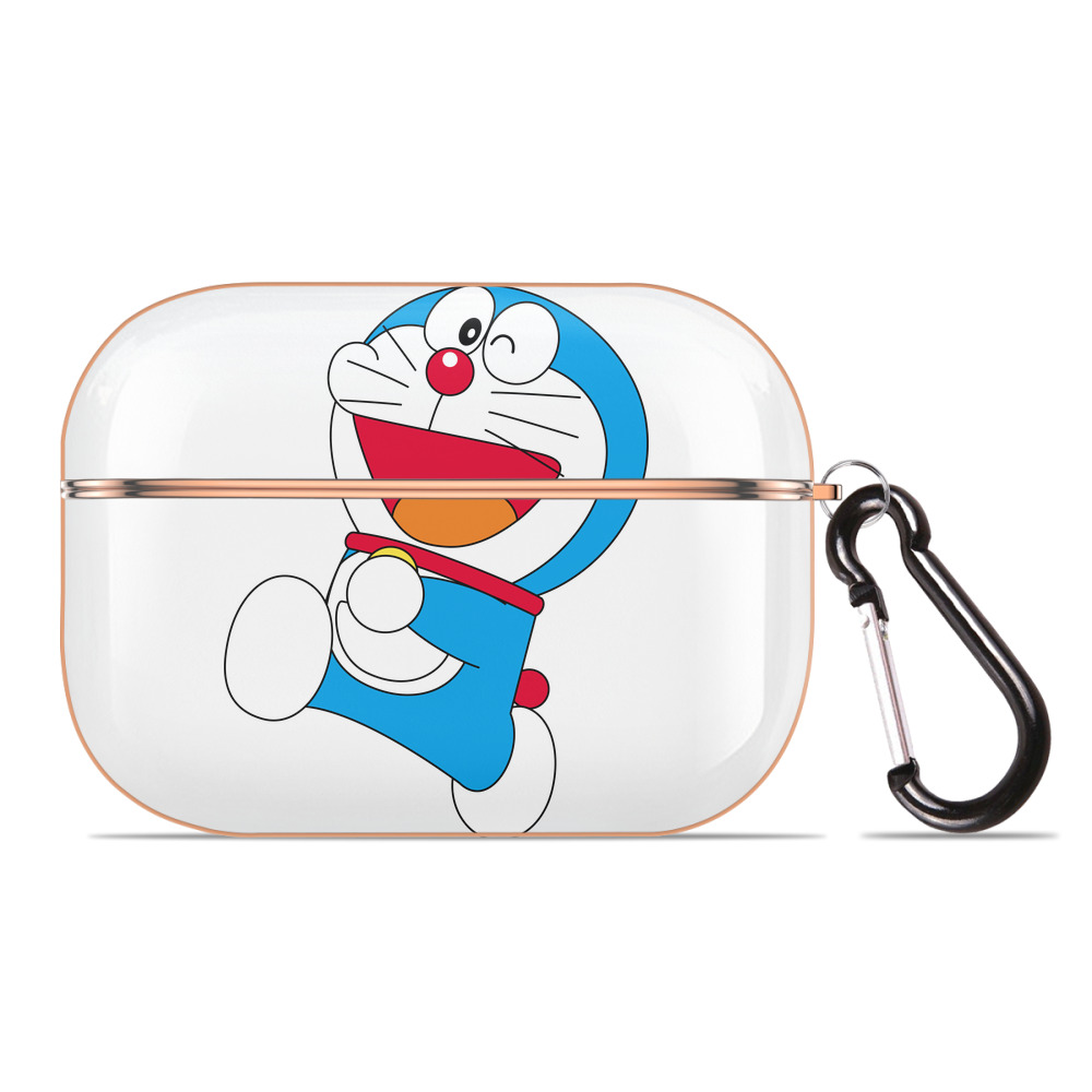 （画像用） ドラえもん Doraemon 【AirPods Pro用】ハードシェル保護ケース｜耐衝撃・防指紋・カラビナ付き商品仕様