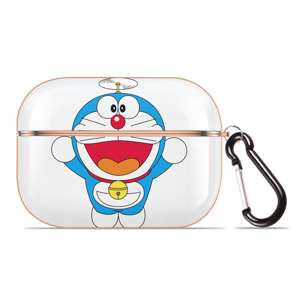 （画像用） ドラえもん Doraemon 【AirPods Pro用】ハードシェル保護ケース｜耐衝撃・防指紋・カラビナ付き商品仕様