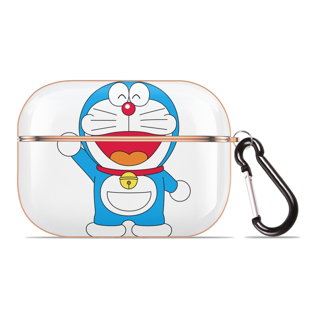 （画像用） ドラえもん Doraemon 【AirPods Pro用】ハードシェル保護ケース｜耐衝撃・防指紋・カラビナ付き商品仕様