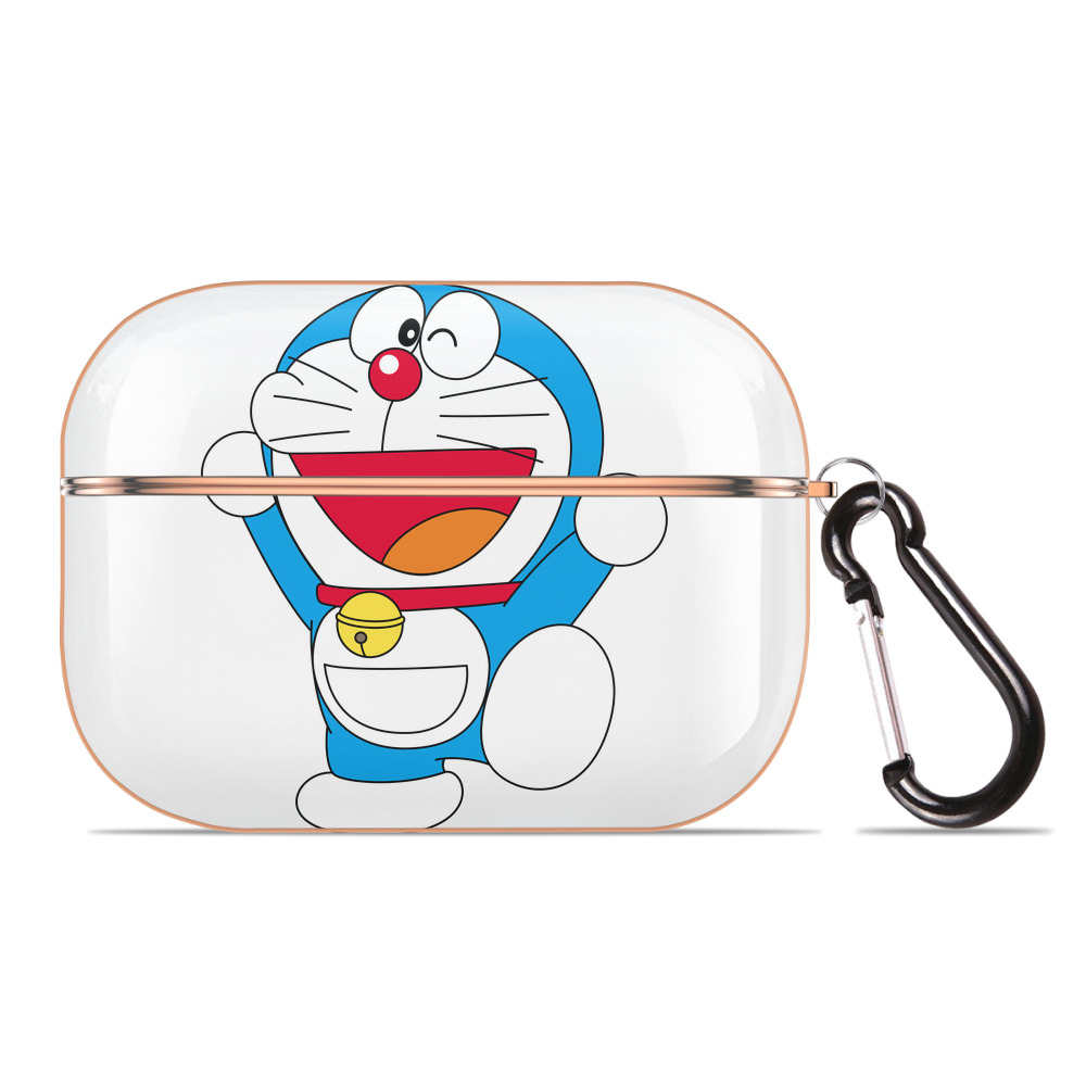 （画像用） ドラえもん Doraemon 【AirPods Pro用】ハードシェル保護ケース｜耐衝撃・防指紋・カラビナ付き商品仕様