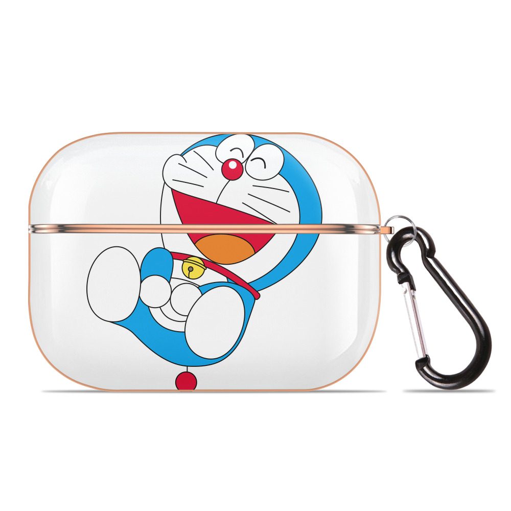 （画像用） ドラえもん Doraemon 【AirPods Pro用】ハードシェル保護ケース｜耐衝撃・防指紋・カラビナ付き商品仕様