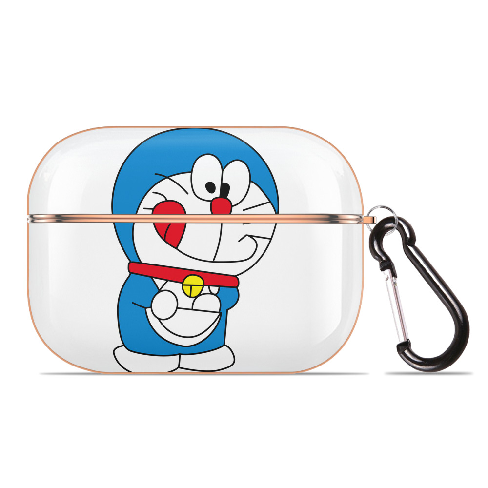 （画像用） ドラえもん Doraemon 【AirPods Pro用】ハードシェル保護ケース｜耐衝撃・防指紋・カラビナ付き商品仕様