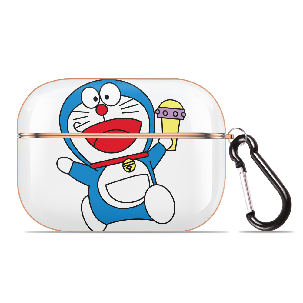 （画像用） ドラえもん Doraemon 【AirPods Pro用】ハードシェル保護ケース｜耐衝撃・防指紋・カラビナ付き商品仕様