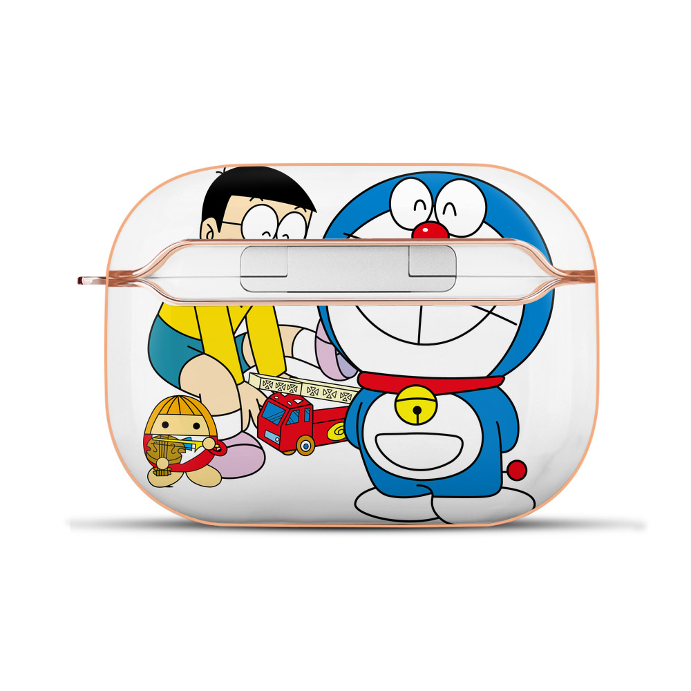 （画像用） ドラえもん Doraemon 【AirPods Pro用】ハードシェル保護ケース｜耐衝撃・防指紋・カラビナ付き商品仕様