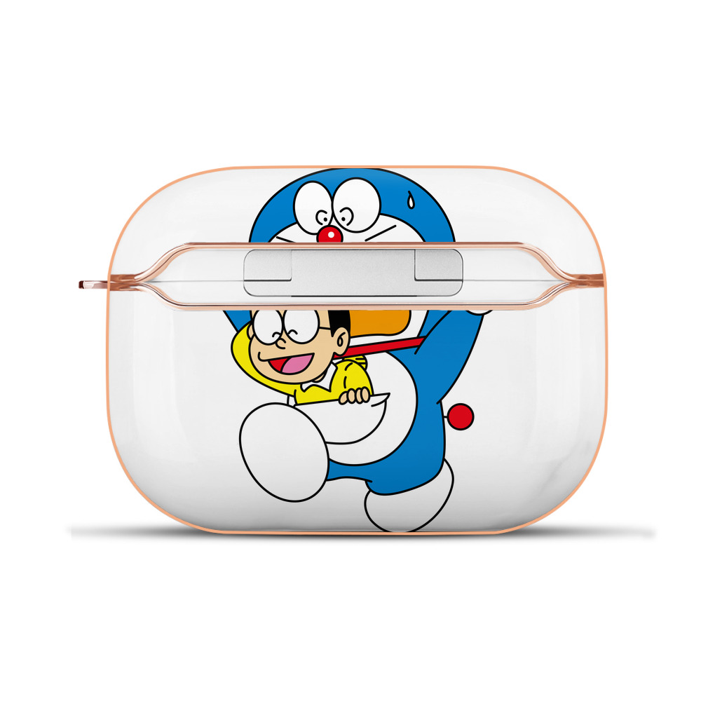 （画像用） ドラえもん Doraemon 【AirPods Pro用】ハードシェル保護ケース｜耐衝撃・防指紋・カラビナ付き商品仕様