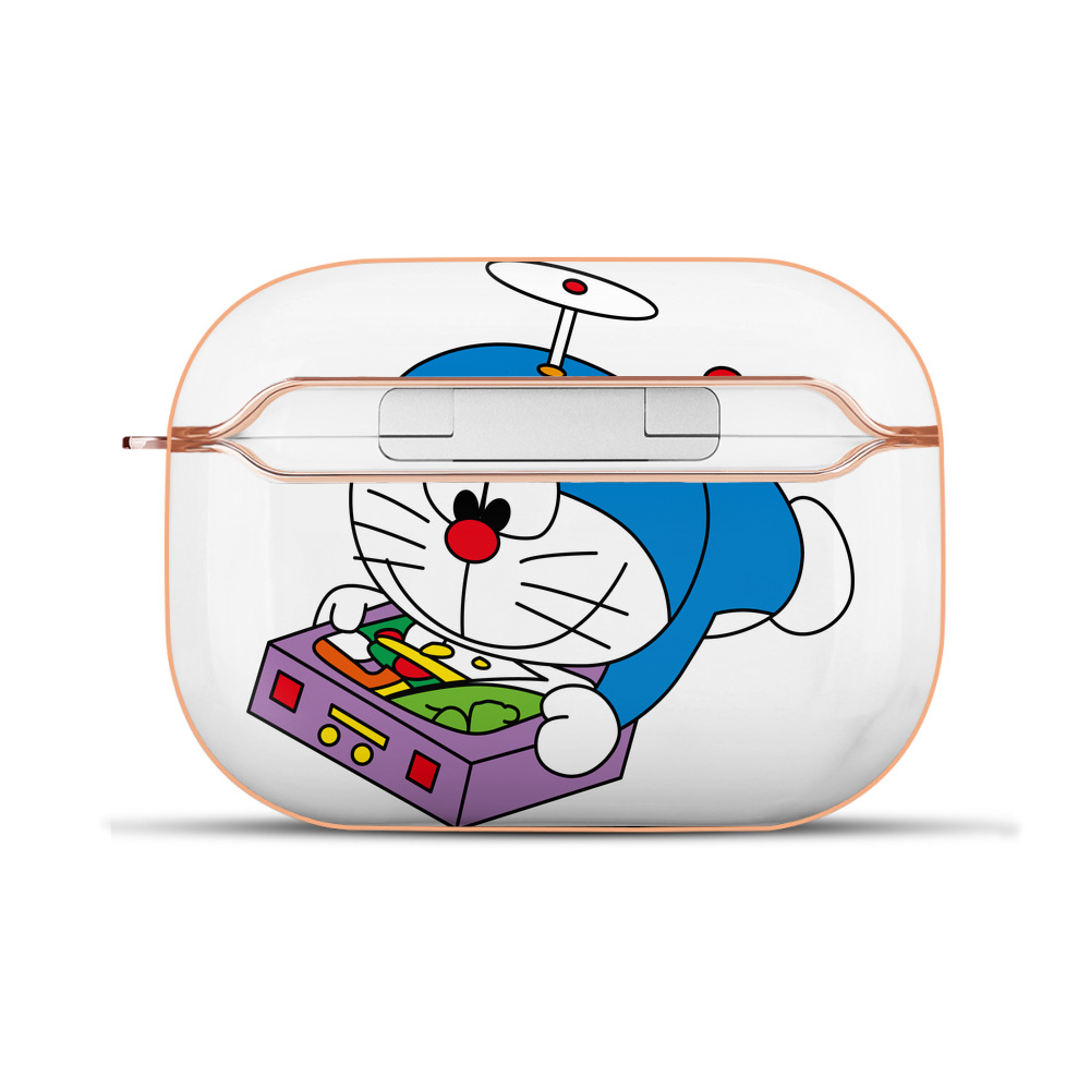 （画像用） ドラえもん Doraemon 【AirPods Pro用】ハードシェル保護ケース｜耐衝撃・防指紋・カラビナ付き商品仕様