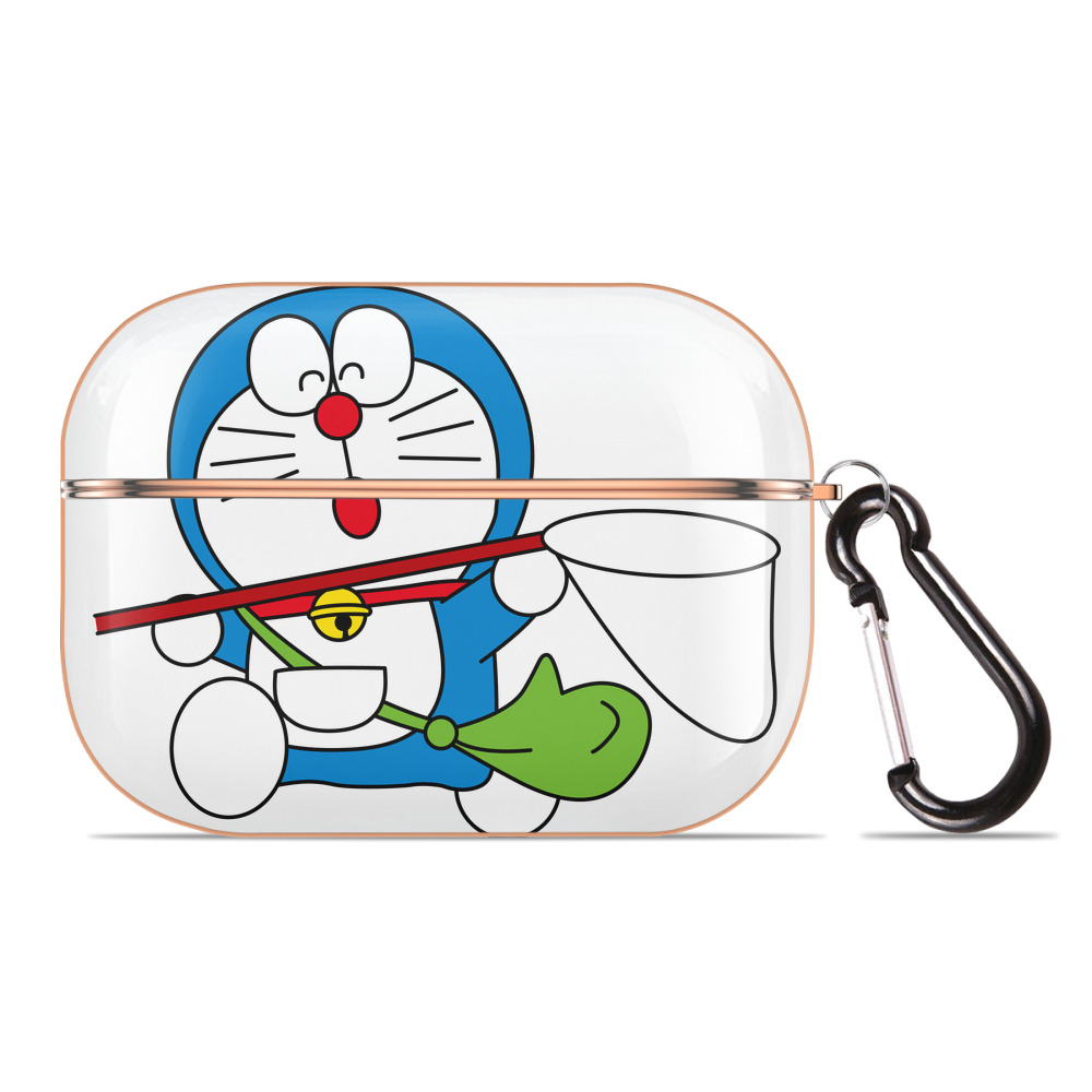（画像用） ドラえもん Doraemon 【AirPods Pro用】ハードシェル保護ケース｜耐衝撃・防指紋・カラビナ付き商品仕様