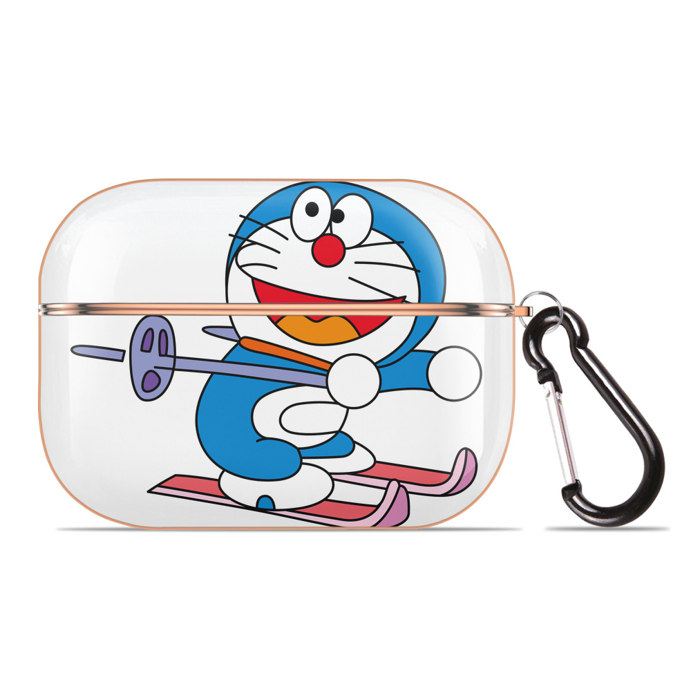 （画像用） ドラえもん Doraemon 【AirPods Pro用】ハードシェル保護ケース｜耐衝撃・防指紋・カラビナ付き商品仕様