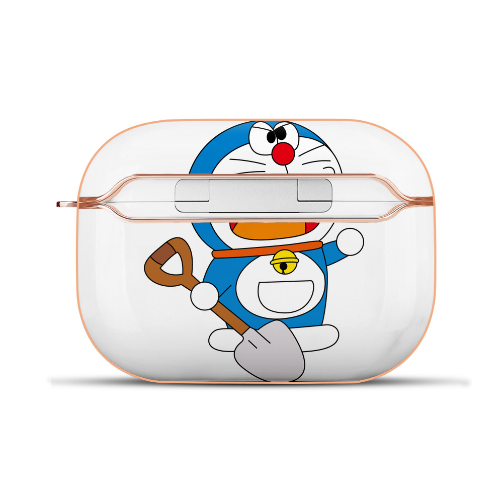（画像用） ドラえもん Doraemon 【AirPods Pro用】ハードシェル保護ケース｜耐衝撃・防指紋・カラビナ付き商品仕様