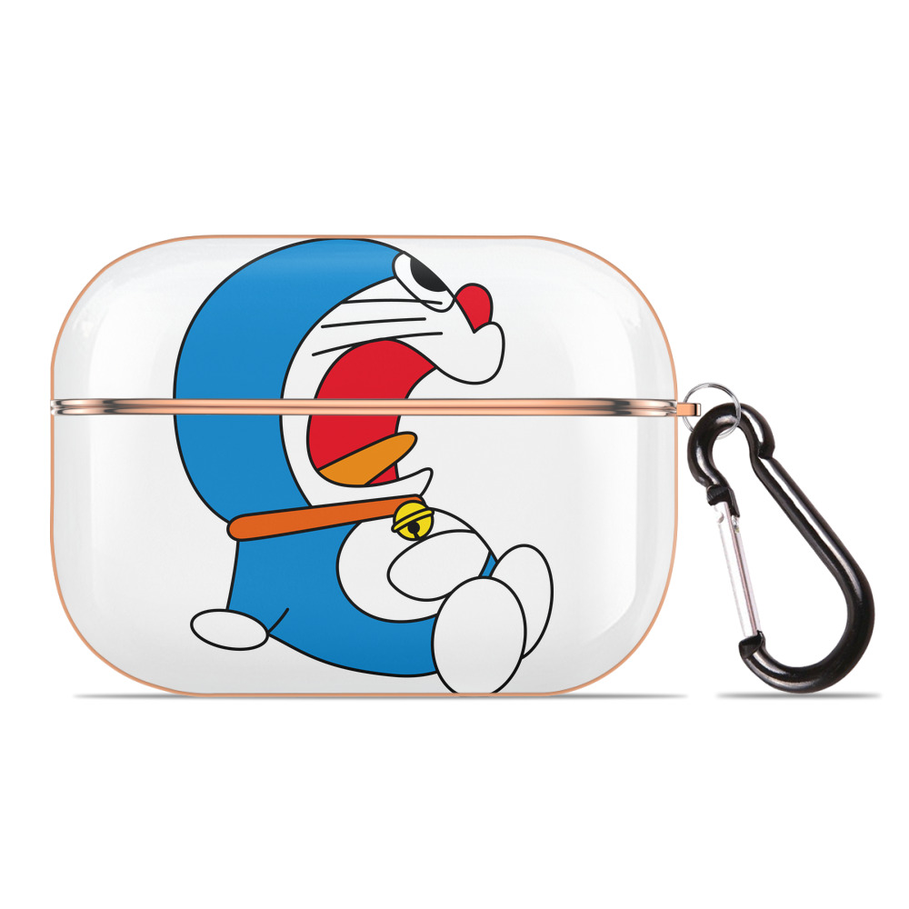 （画像用） ドラえもん Doraemon 【AirPods Pro用】ハードシェル保護ケース｜耐衝撃・防指紋・カラビナ付き商品仕様