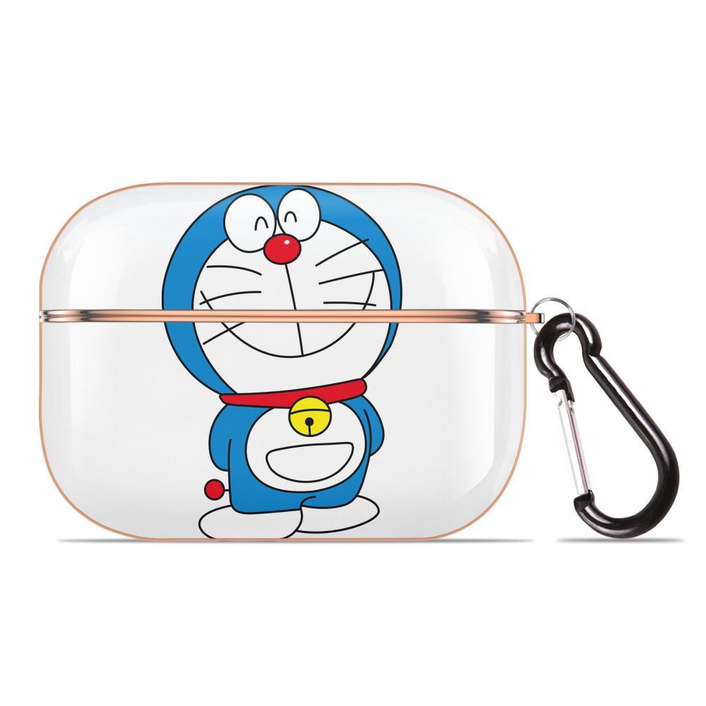 （画像用） ドラえもん Doraemon 【AirPods Pro用】ハードシェル保護ケース｜耐衝撃・防指紋・カラビナ付き商品仕様