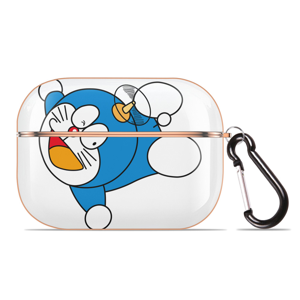 （画像用） ドラえもん Doraemon 【AirPods Pro用】ハードシェル保護ケース｜耐衝撃・防指紋・カラビナ付き商品仕様