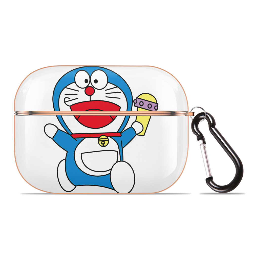 （画像用） ドラえもん Doraemon 【AirPods Pro用】ハードシェル保護ケース｜耐衝撃・防指紋・カラビナ付き商品仕様