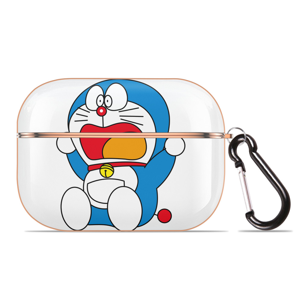 （画像用） ドラえもん Doraemon 【AirPods Pro用】ハードシェル保護ケース｜耐衝撃・防指紋・カラビナ付き商品仕様