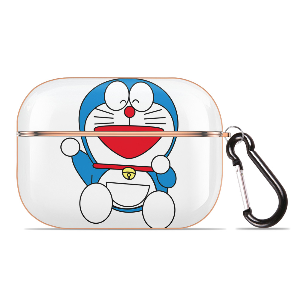 （画像用） ドラえもん Doraemon 【AirPods Pro用】ハードシェル保護ケース｜耐衝撃・防指紋・カラビナ付き商品仕様