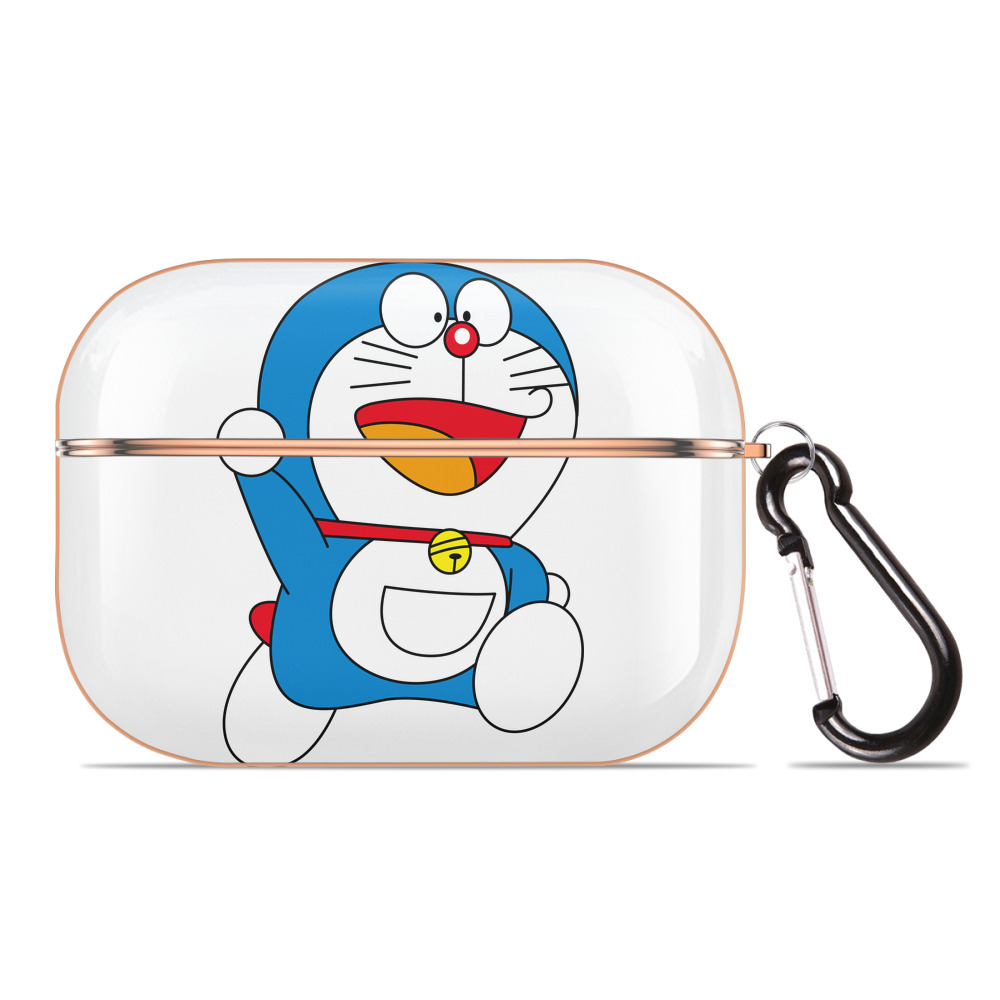 （画像用） ドラえもん Doraemon 【AirPods Pro用】ハードシェル保護ケース｜耐衝撃・防指紋・カラビナ付き商品仕様
