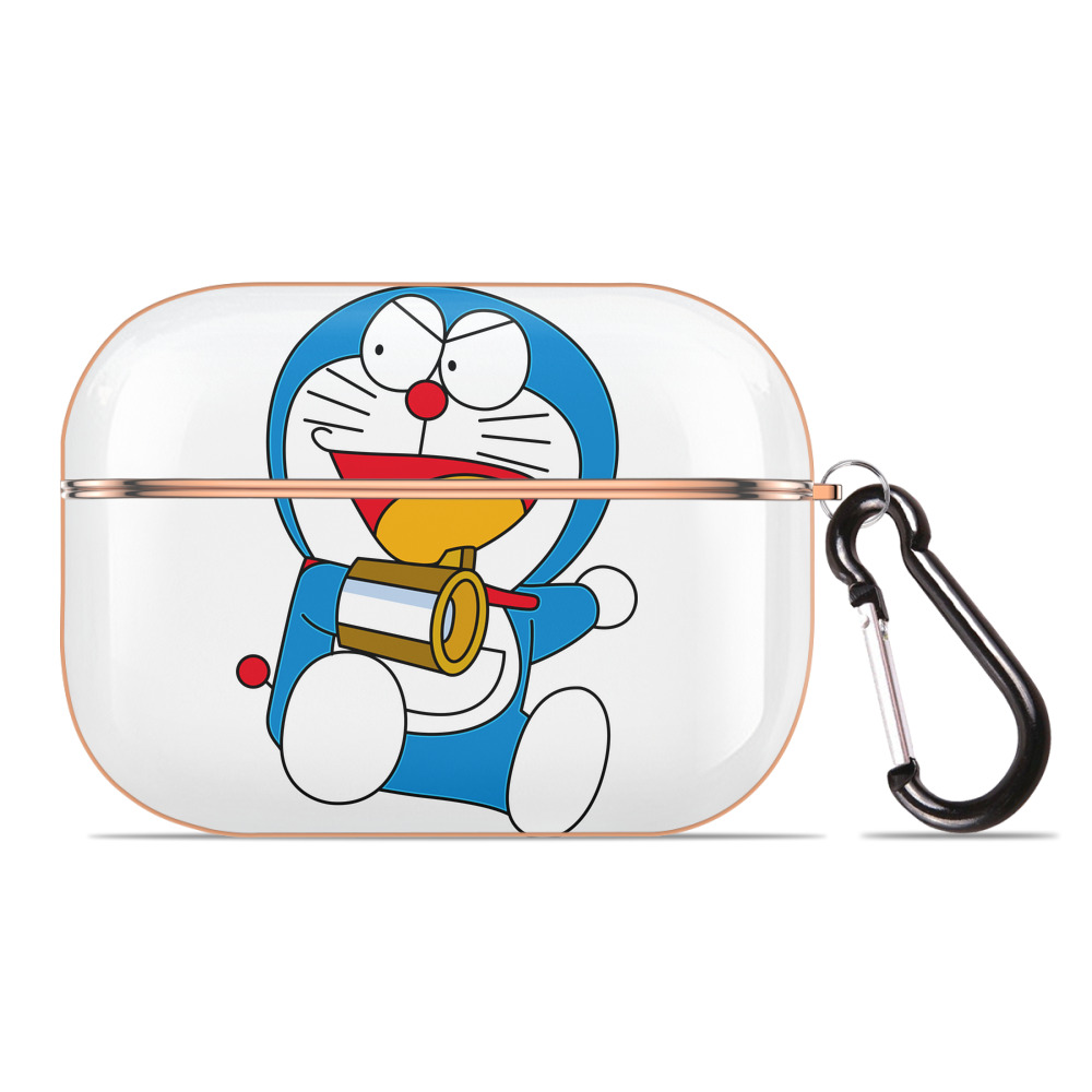 （画像用） ドラえもん Doraemon 【AirPods Pro用】ハードシェル保護ケース｜耐衝撃・防指紋・カラビナ付き商品仕様