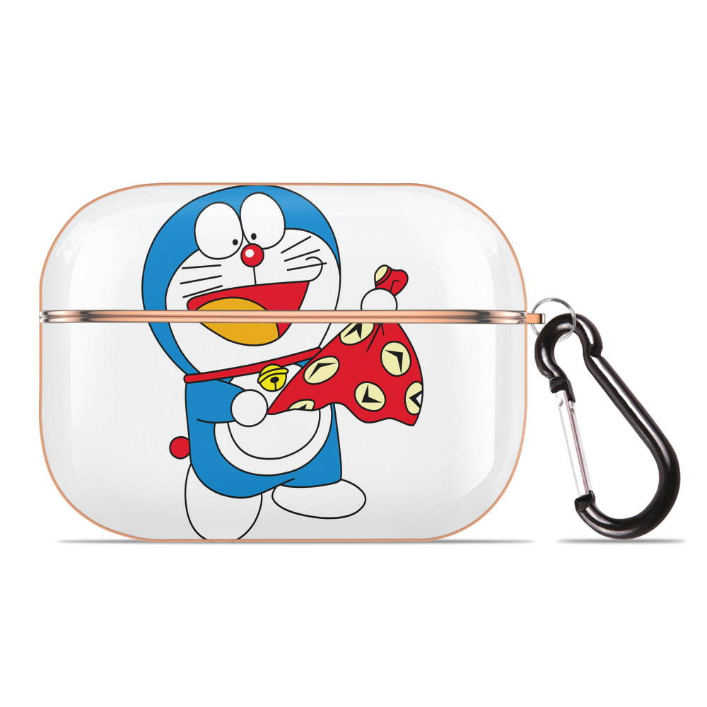 （画像用） ドラえもん Doraemon 【AirPods Pro用】ハードシェル保護ケース｜耐衝撃・防指紋・カラビナ付き商品仕様
