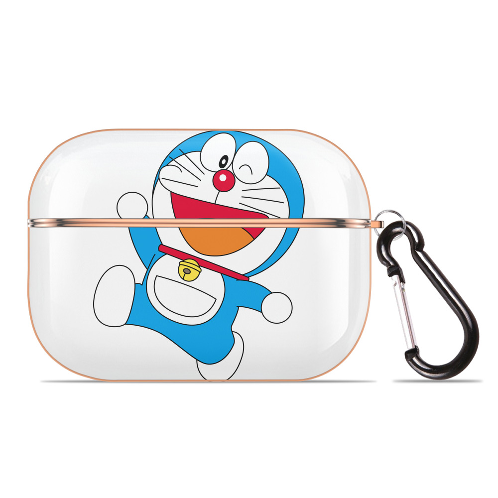 （画像用） ドラえもん Doraemon 【AirPods Pro用】ハードシェル保護ケース｜耐衝撃・防指紋・カラビナ付き商品仕様