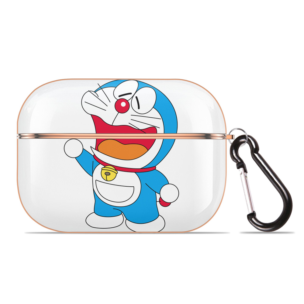 （画像用） ドラえもん Doraemon 【AirPods Pro用】ハードシェル保護ケース｜耐衝撃・防指紋・カラビナ付き商品仕様