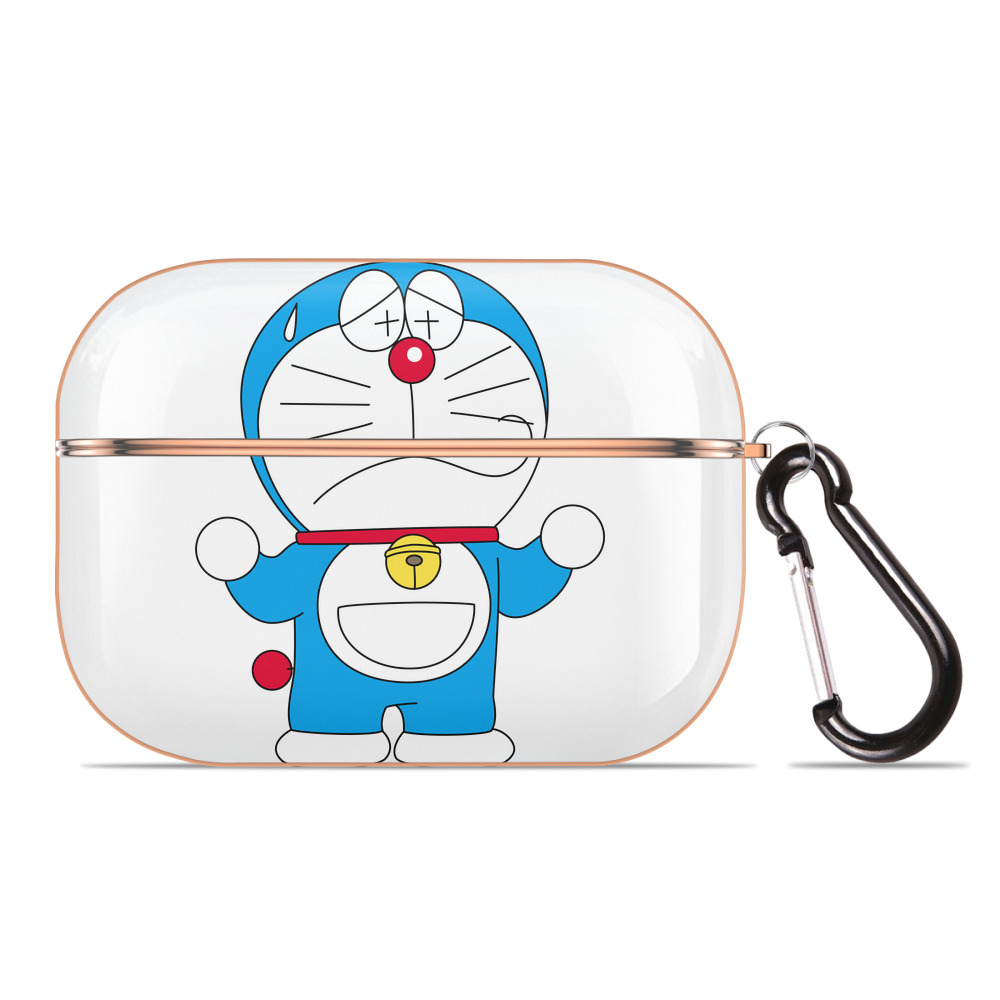 （画像用） ドラえもん Doraemon 【AirPods Pro用】ハードシェル保護ケース｜耐衝撃・防指紋・カラビナ付き商品仕様