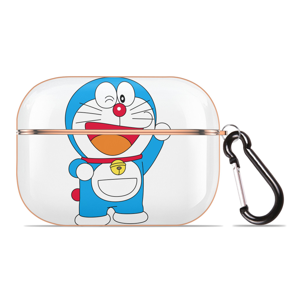 （画像用） ドラえもん Doraemon 【AirPods Pro用】ハードシェル保護ケース｜耐衝撃・防指紋・カラビナ付き商品仕様