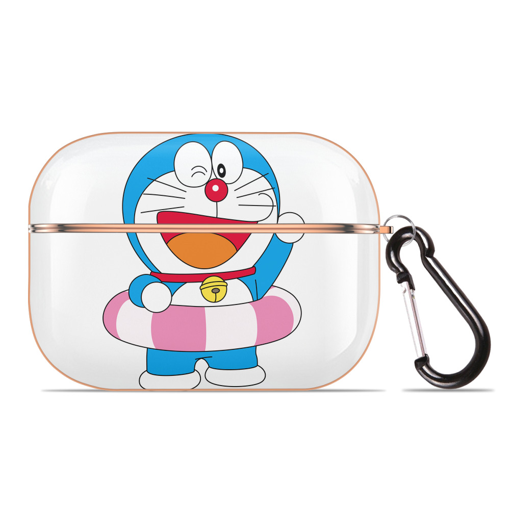 （画像用） ドラえもん Doraemon 【AirPods Pro用】ハードシェル保護ケース｜耐衝撃・防指紋・カラビナ付き商品仕様