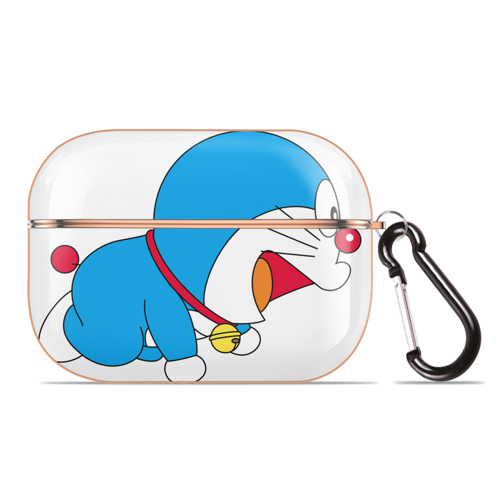 （画像用） ドラえもん Doraemon 【AirPods Pro用】ハードシェル保護ケース｜耐衝撃・防指紋・カラビナ付き商品仕様