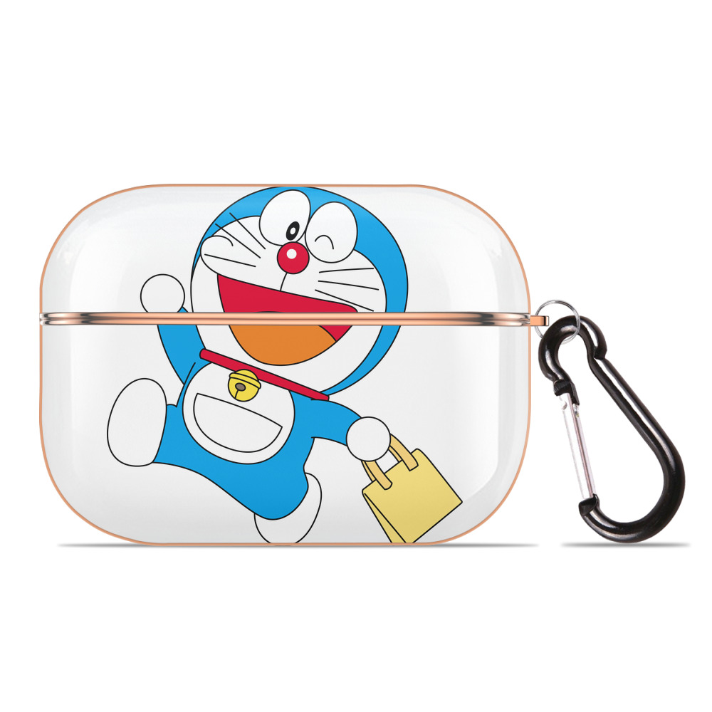（画像用） ドラえもん Doraemon 【AirPods Pro用】ハードシェル保護ケース｜耐衝撃・防指紋・カラビナ付き商品仕様