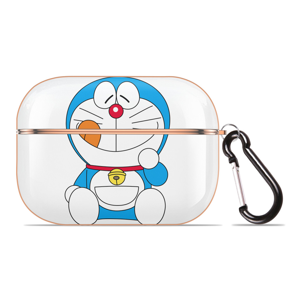 （画像用） ドラえもん Doraemon 【AirPods Pro用】ハードシェル保護ケース｜耐衝撃・防指紋・カラビナ付き商品仕様