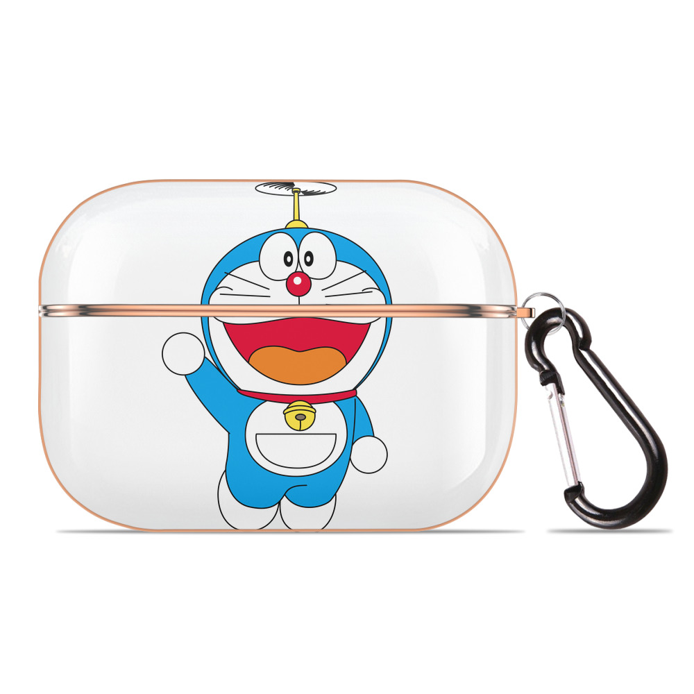 （画像用） ドラえもん Doraemon 【AirPods Pro用】ハードシェル保護ケース｜耐衝撃・防指紋・カラビナ付き商品仕様