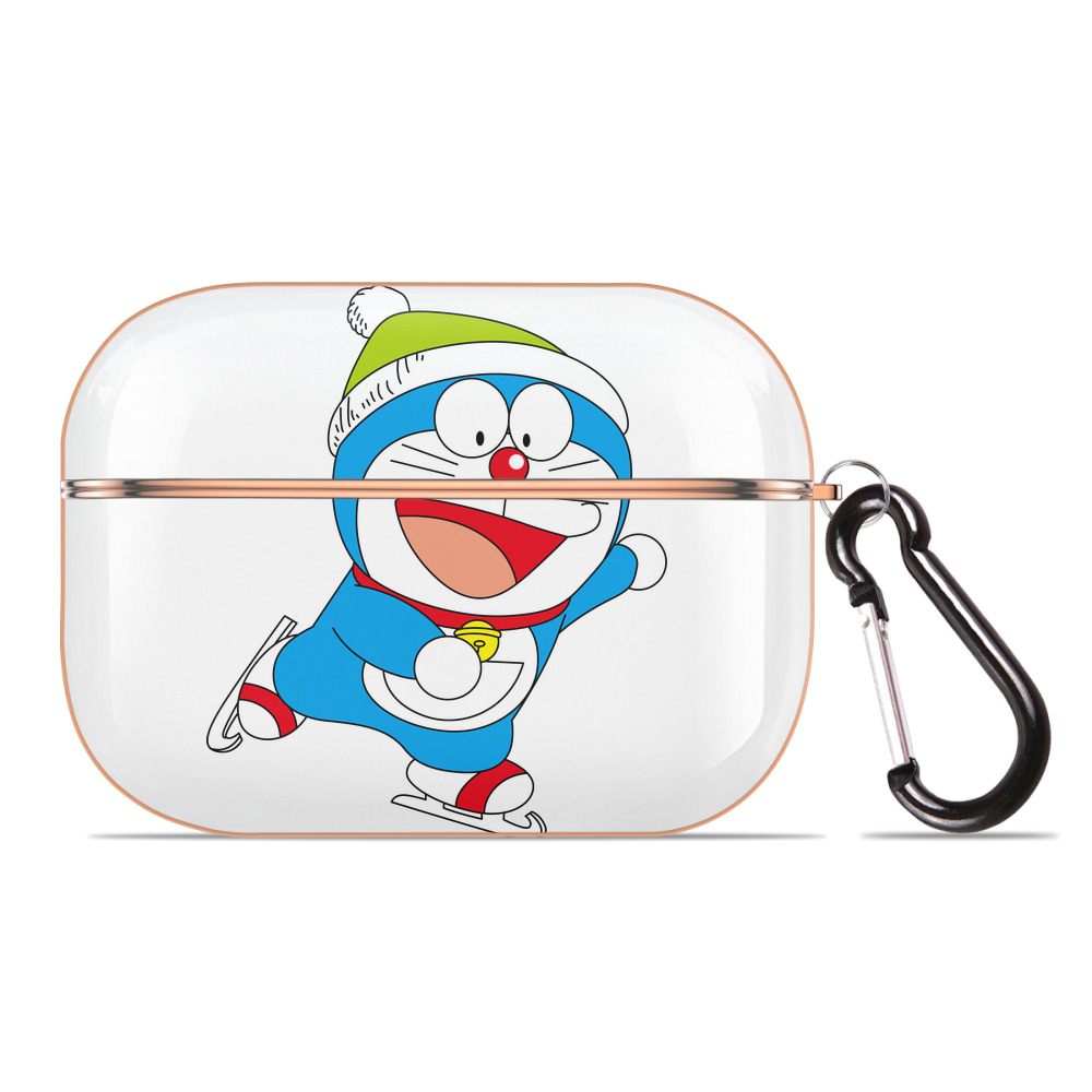 （画像用） ドラえもん Doraemon 【AirPods Pro用】ハードシェル保護ケース｜耐衝撃・防指紋・カラビナ付き商品仕様