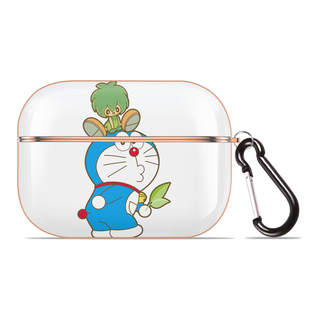 （画像用） ドラえもん Doraemon 【AirPods Pro用】ハードシェル保護ケース｜耐衝撃・防指紋・カラビナ付き商品仕様