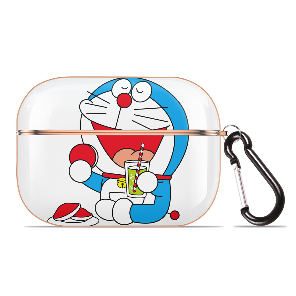 （画像用） ドラえもん Doraemon 【AirPods Pro用】ハードシェル保護ケース｜耐衝撃・防指紋・カラビナ付き商品仕様