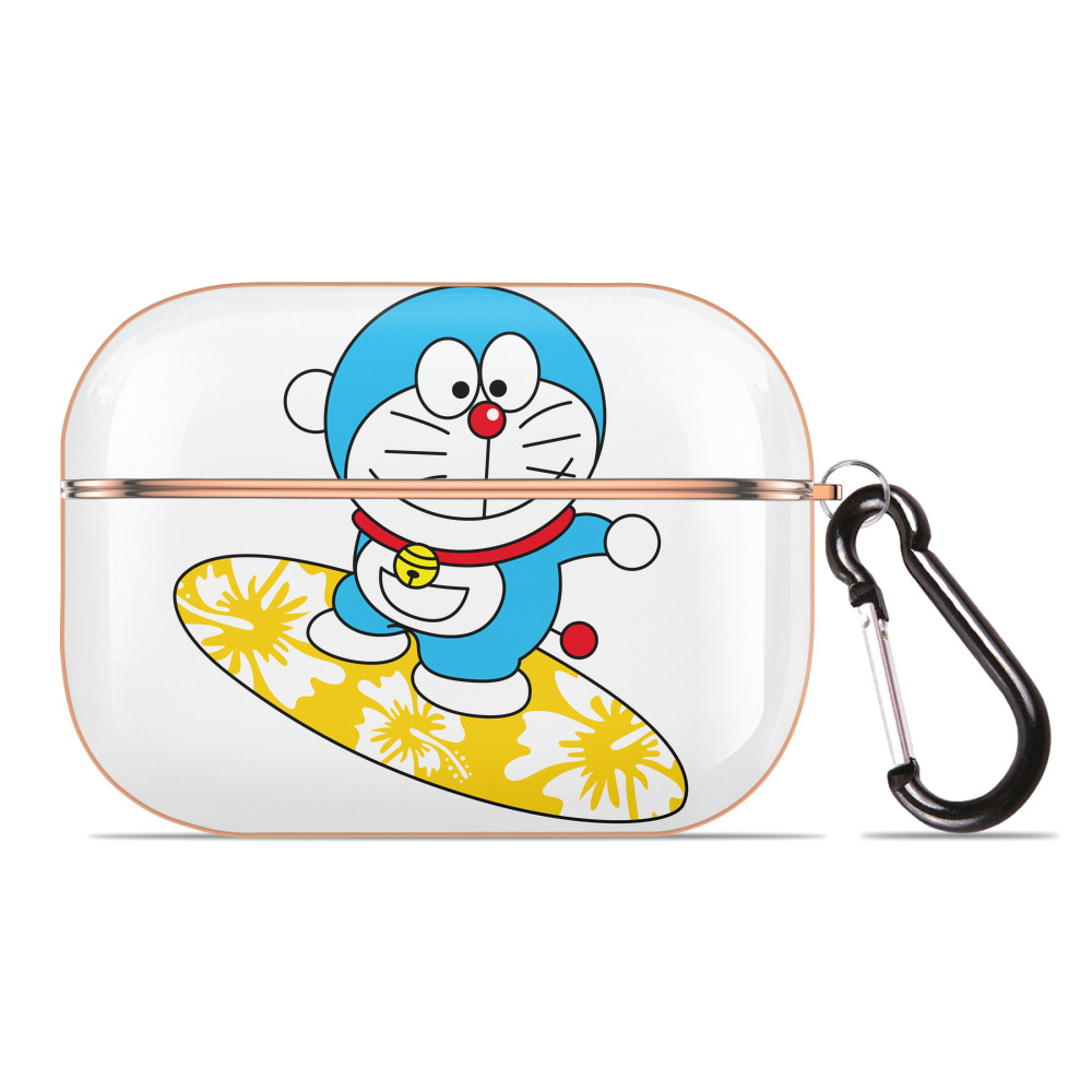 （画像用） ドラえもん Doraemon 【AirPods Pro用】ハードシェル保護ケース｜耐衝撃・防指紋・カラビナ付き商品仕様