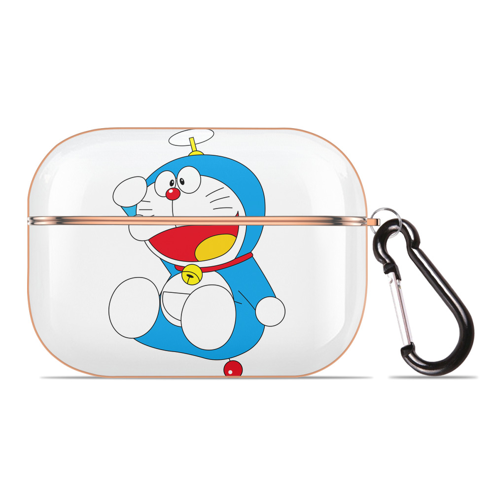 （画像用） ドラえもん Doraemon 【AirPods Pro用】ハードシェル保護ケース｜耐衝撃・防指紋・カラビナ付き商品仕様