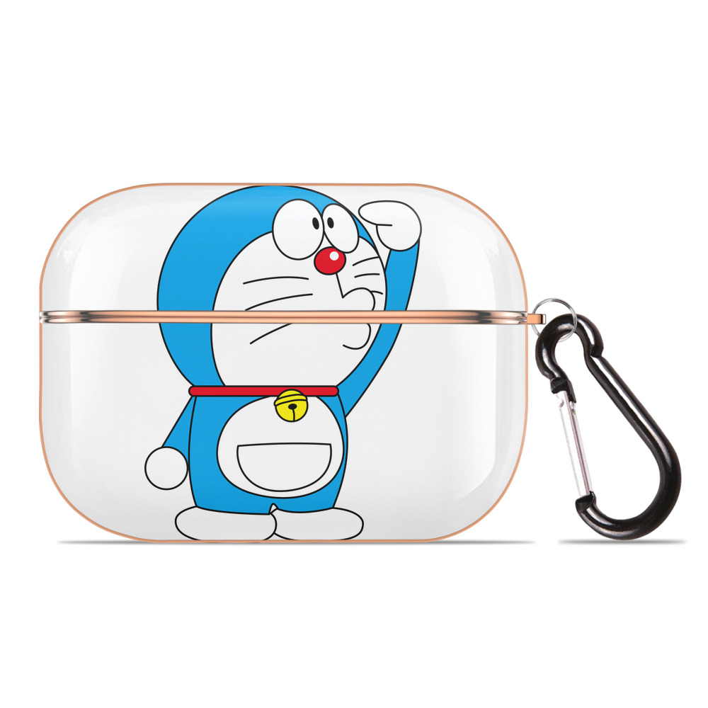 （画像用） ドラえもん Doraemon 【AirPods Pro用】ハードシェル保護ケース｜耐衝撃・防指紋・カラビナ付き商品仕様