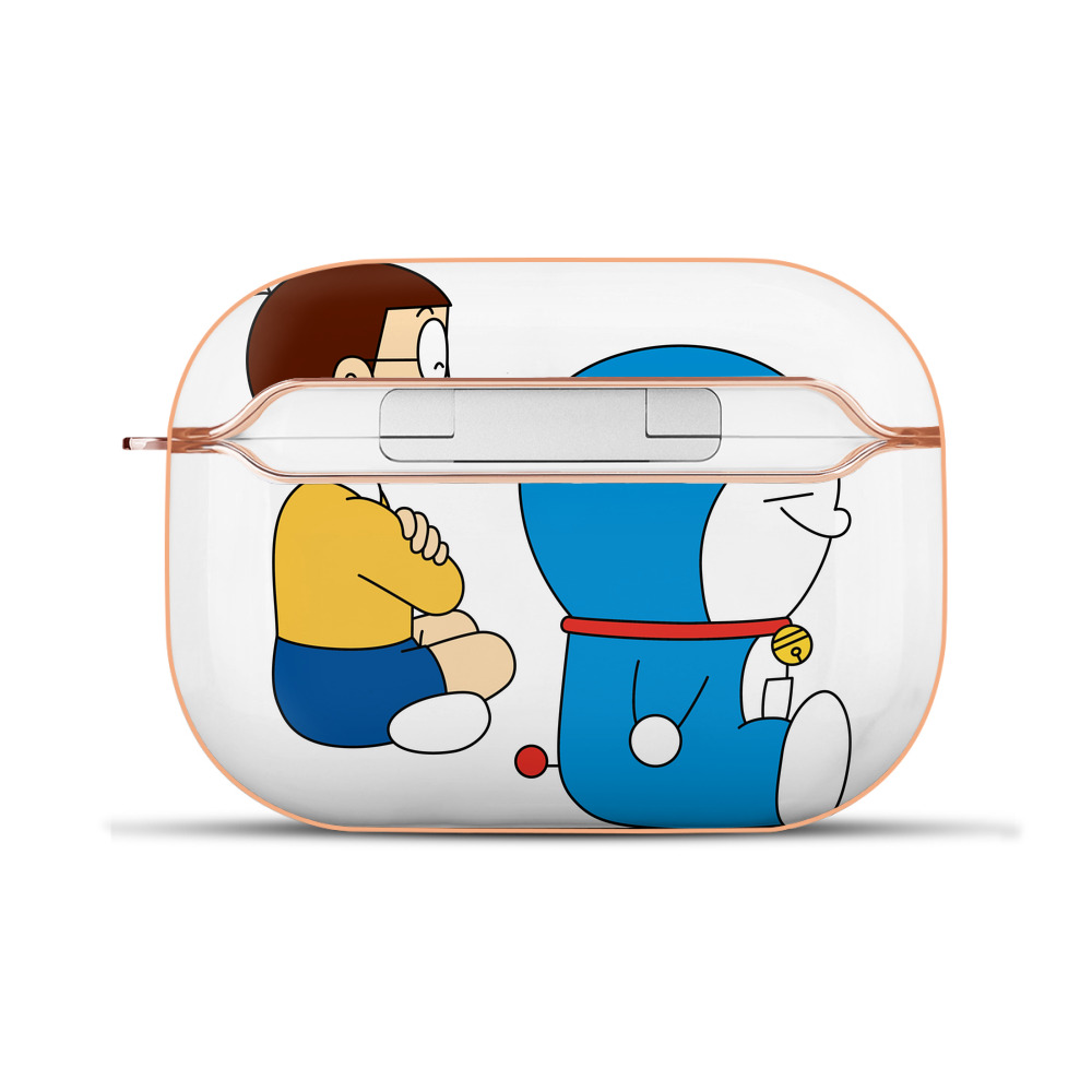 （画像用） ドラえもん 野比 のび太 Doraemon Nobita Nobi 【AirPods Pro用】ハードシェル保護ケース｜耐衝撃・防指紋・カラビナ付き商品仕様
