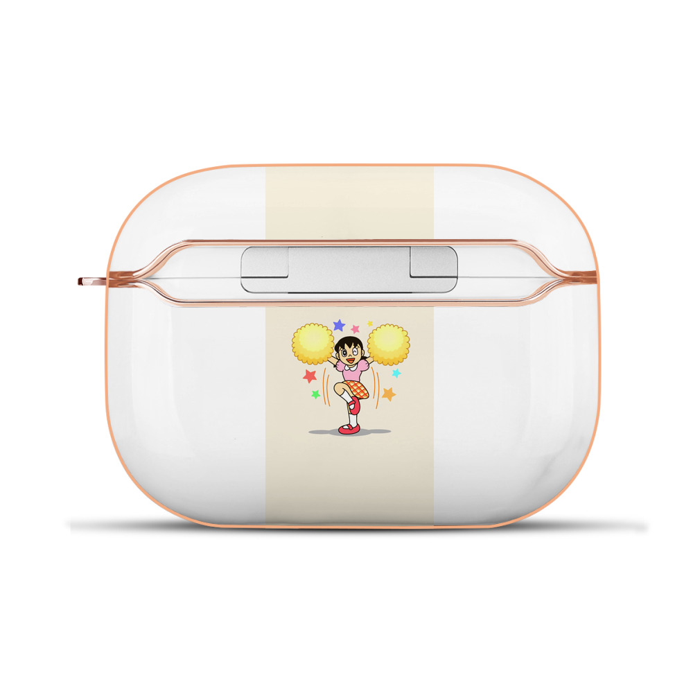 （画像用） ドラえもん みなもと しずか Doraemon Shizuka Minamoto 【AirPods Pro用】ハードシェル保護ケース｜耐衝撃・防指紋・カラビナ付き商品仕様