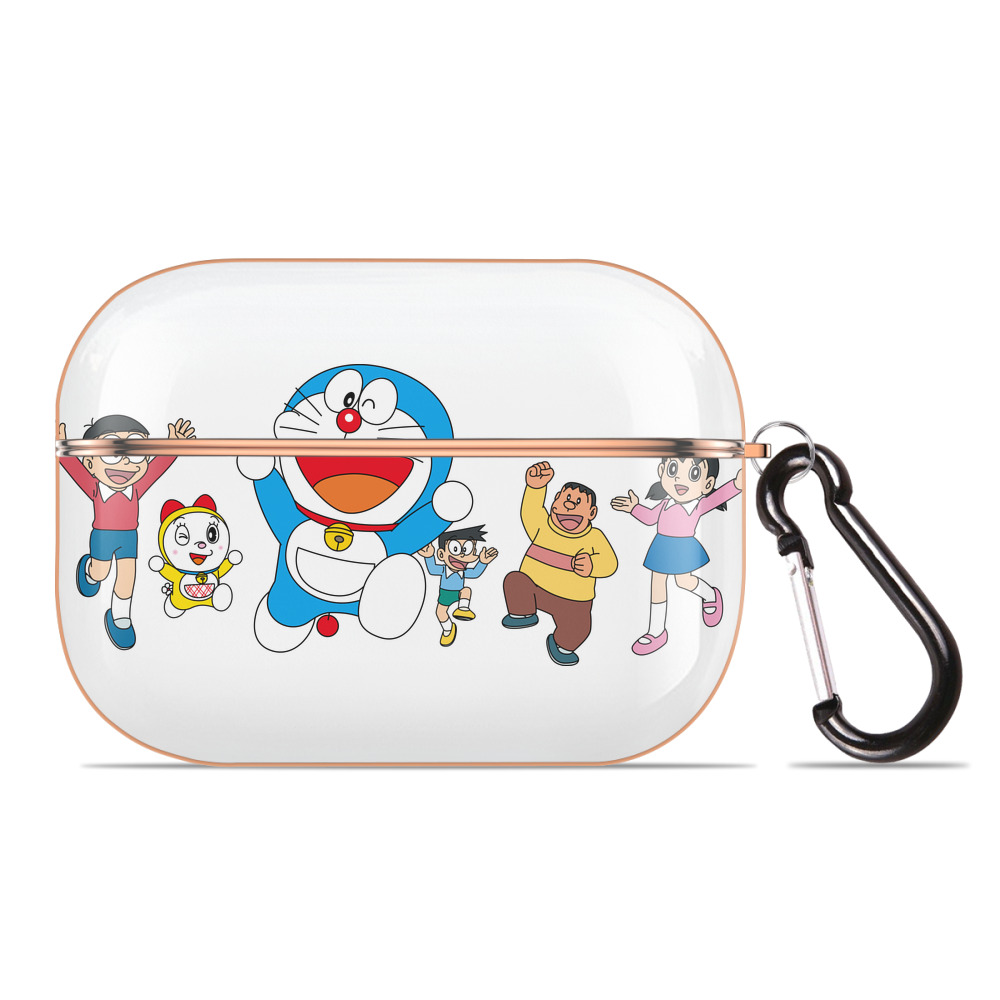 （画像用） ドラえもん 骨川 スネ夫 Doraemon Honekawa Suneo 【AirPods Pro用】ハードシェル保護ケース｜耐衝撃・防指紋・カラビナ付き商品仕様