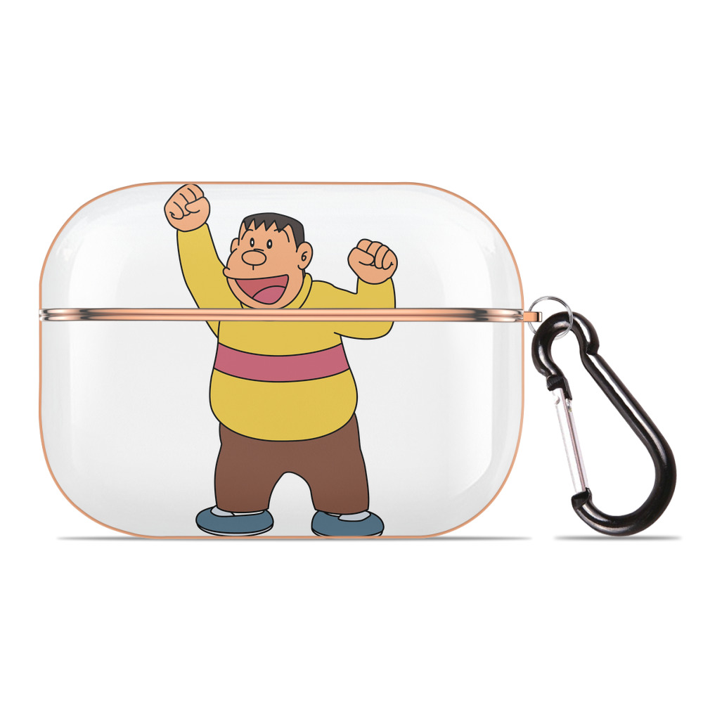 （画像用） ドラえもん 剛田武 Doraemon Gouta Takeshi 【AirPods Pro用】ハードシェル保護ケース｜耐衝撃・防指紋・カラビナ付き商品仕様