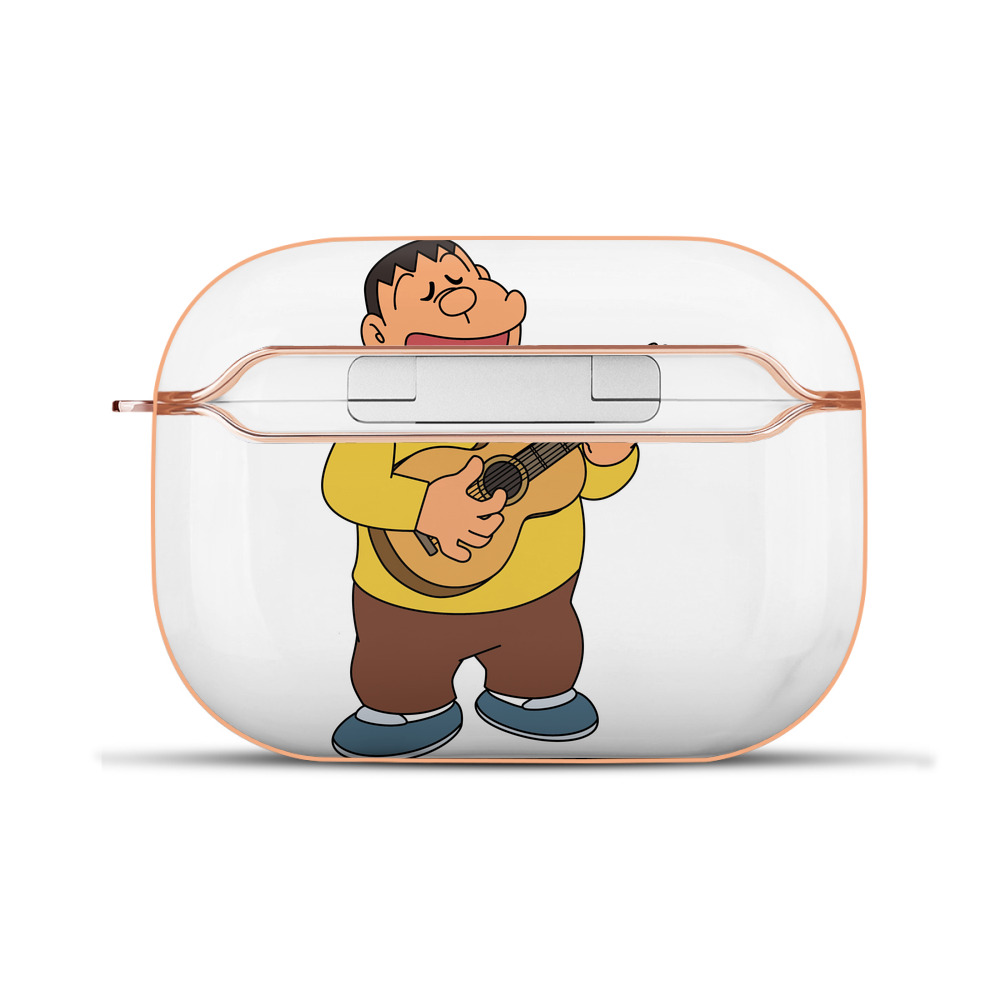 （画像用） ドラえもん 剛田武 Doraemon Gouta Takeshi 【AirPods Pro用】ハードシェル保護ケース｜耐衝撃・防指紋・カラビナ付き商品仕様