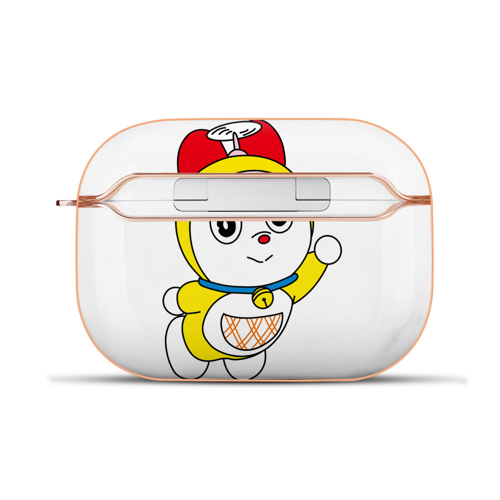 （画像用） ドラえもん ドラミ Doraemon Dorami 【AirPods Pro用】ハードシェル保護ケース｜耐衝撃・防指紋・カラビナ付き商品仕様
