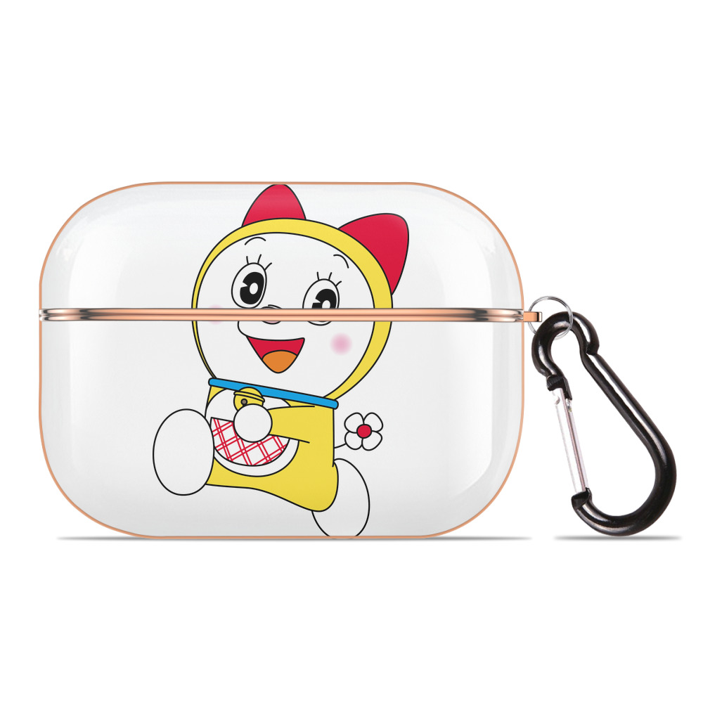 （画像用） ドラえもん ドラミ Doraemon Dorami 【AirPods Pro用】ハードシェル保護ケース｜耐衝撃・防指紋・カラビナ付き商品仕様
