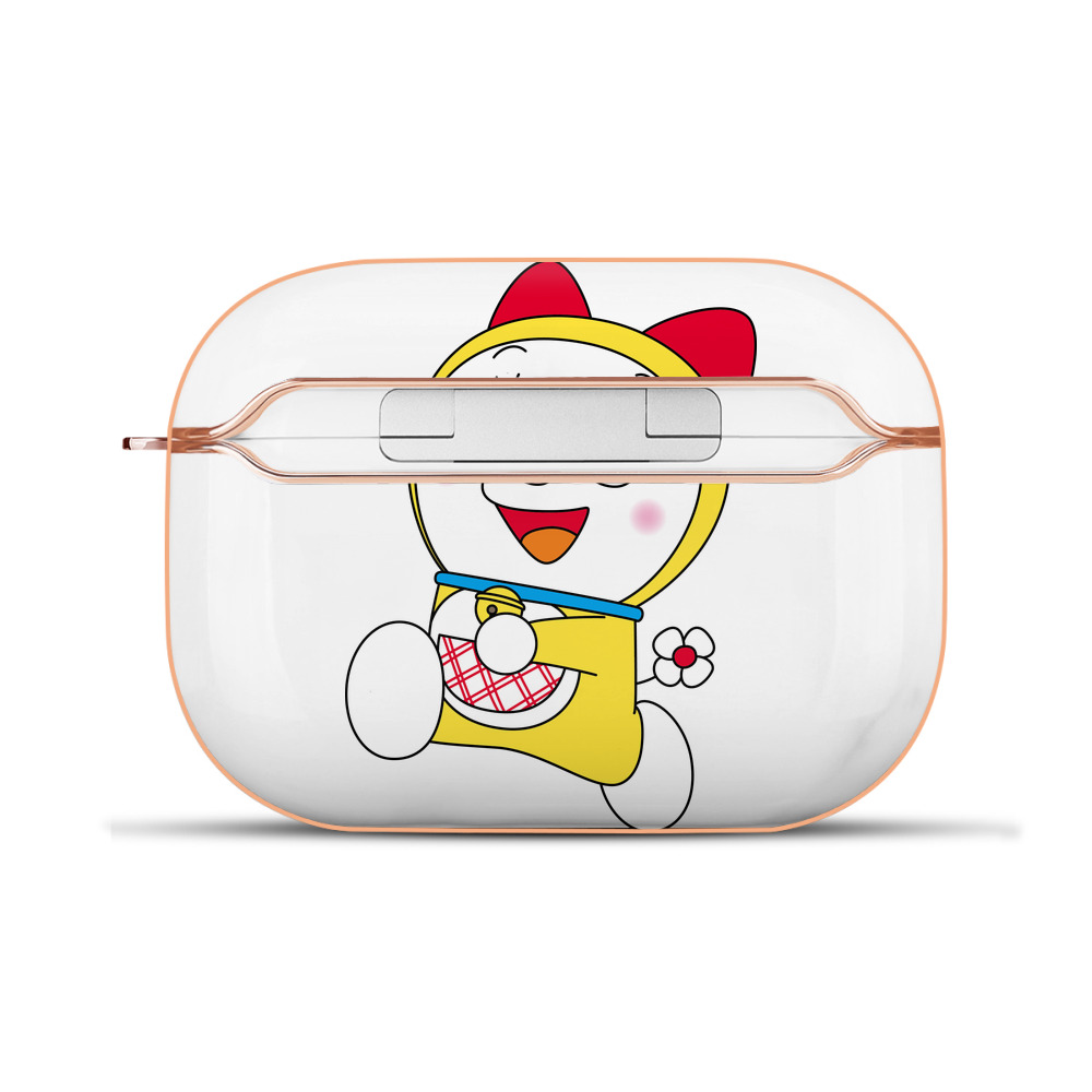 （画像用） ドラえもん ドラミ Doraemon Dorami 【AirPods Pro用】ハードシェル保護ケース｜耐衝撃・防指紋・カラビナ付き商品仕様