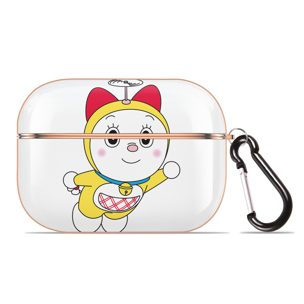 （画像用） ドラえもん ドラミ Doraemon Dorami 【AirPods Pro用】ハードシェル保護ケース｜耐衝撃・防指紋・カラビナ付き商品仕様